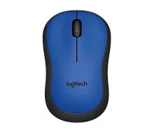 Мышь Logitech M221 Silent, 3 Buttons, 1000dpi, беспроводная, Blue Grey